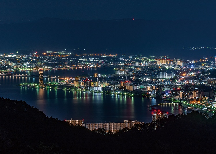 登仙台からの夜景（イメージ）