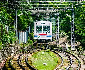 叡山ケーブル「ケーブル八瀬駅」