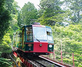 坂本ケーブル「ケーブル比叡駅」